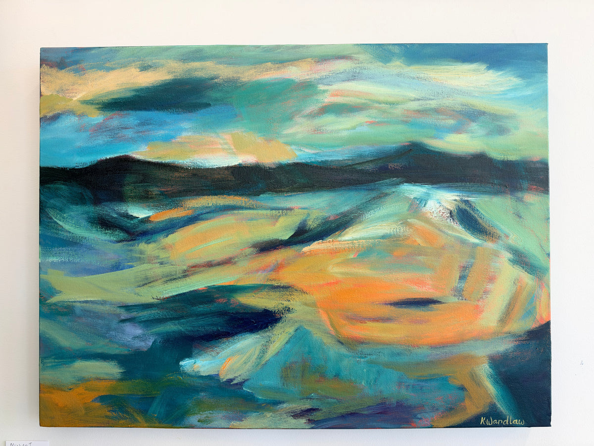 The Land Quietly Awakens by Kylie Wardlaw