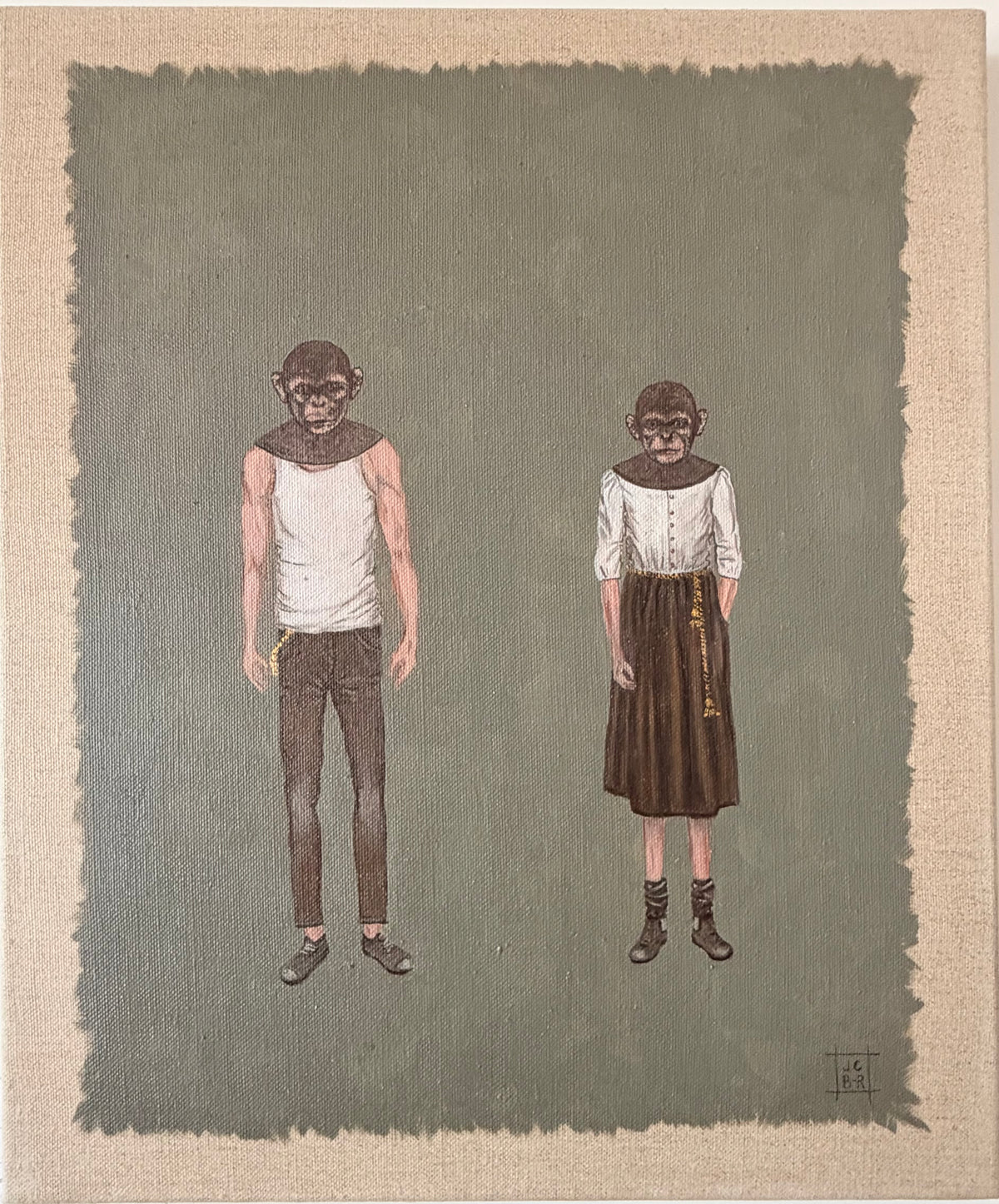 Monkey Masks by Jane Brenton-Rule
