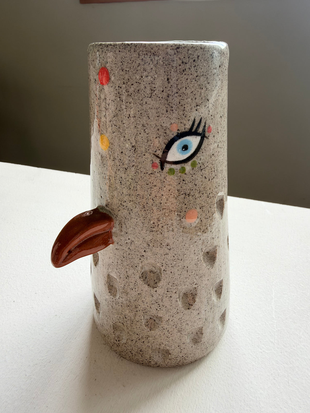 Large Bird Vase by Nicki Stewart-1