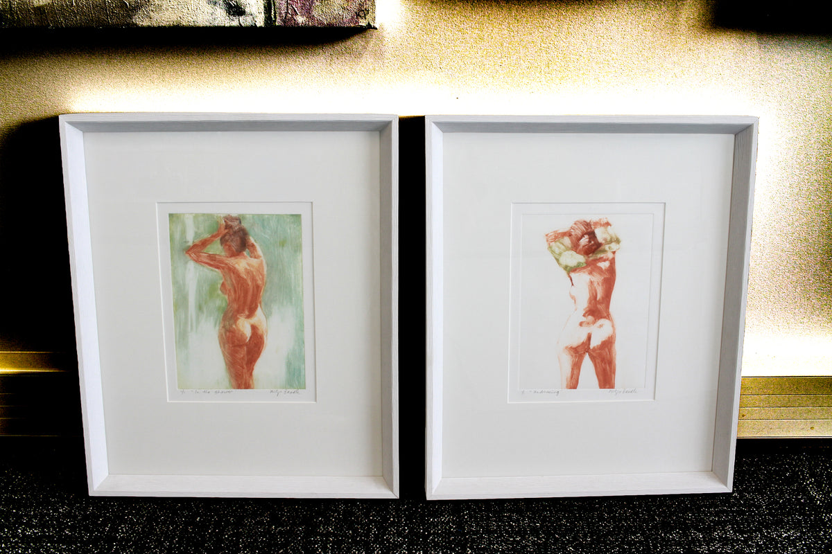 Undressing - Monotypes by Philip Beadle-2