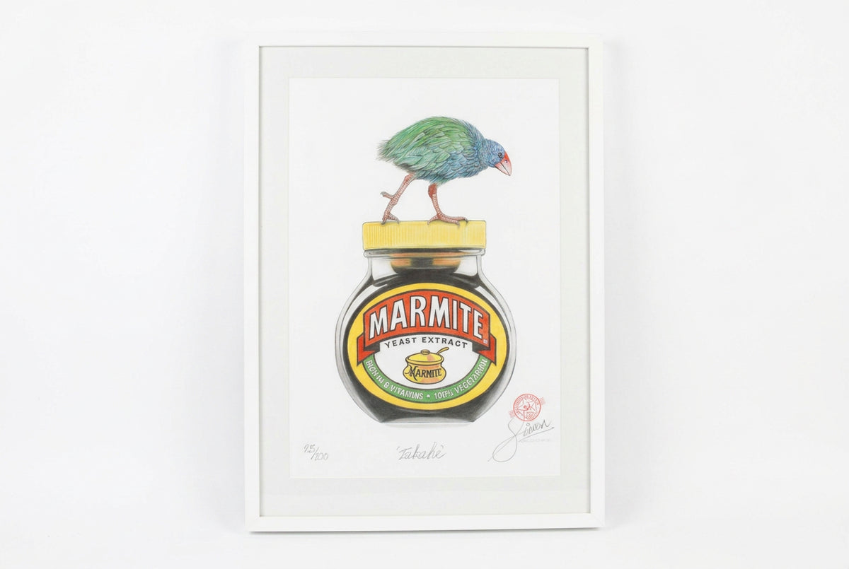 Takahe - Large Framed by Simon Moore-2