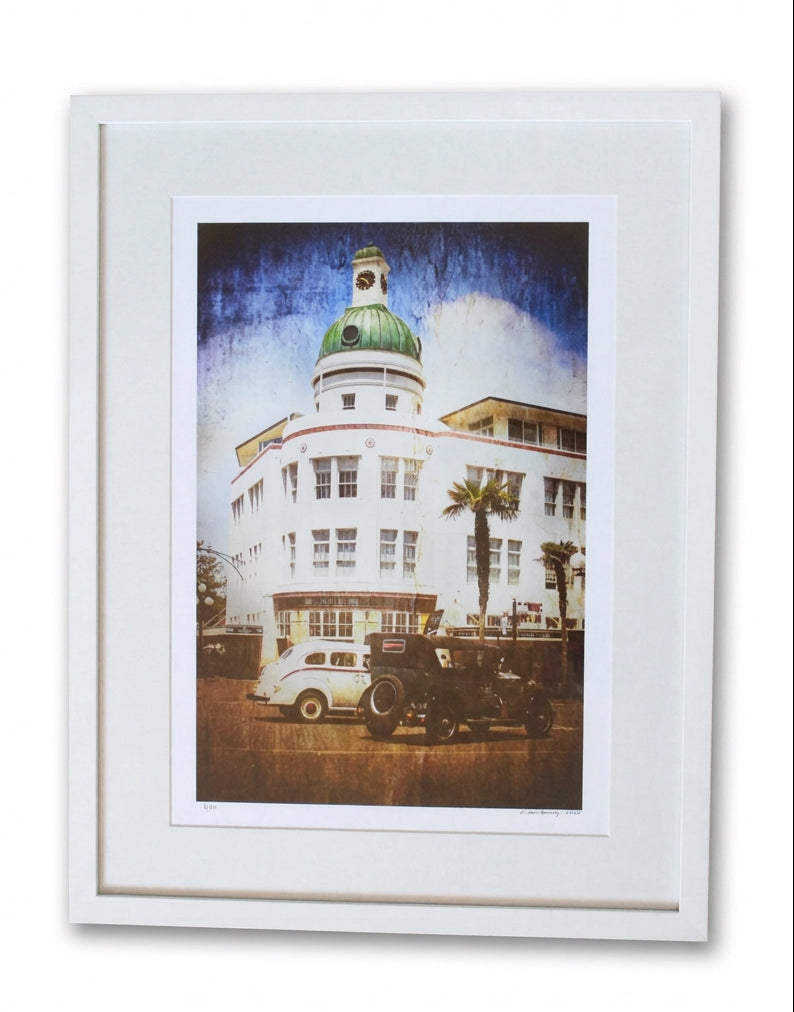 Vintage Napier Framed by Constance Fein Harding
