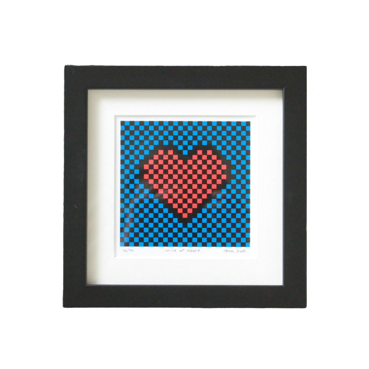 Wild at Heart - Small Framed prints by Dave Bell
