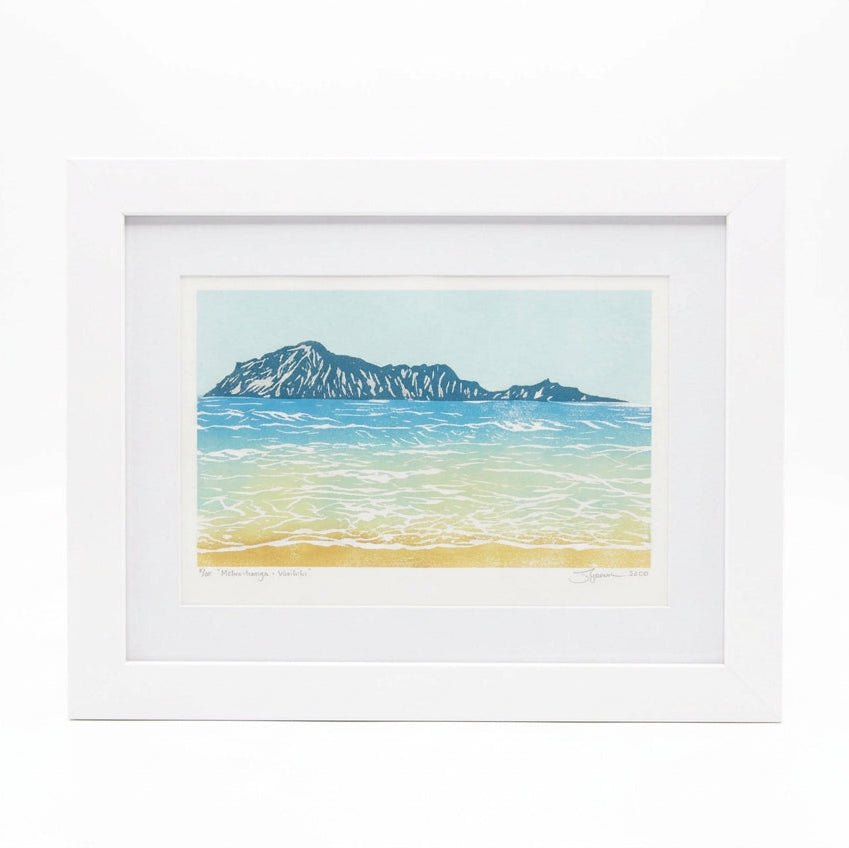 Framed Bare Island by Nic Tucker