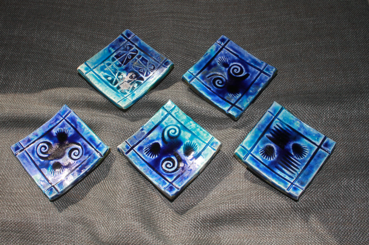Small Square plates by Gaeleen Morley-2