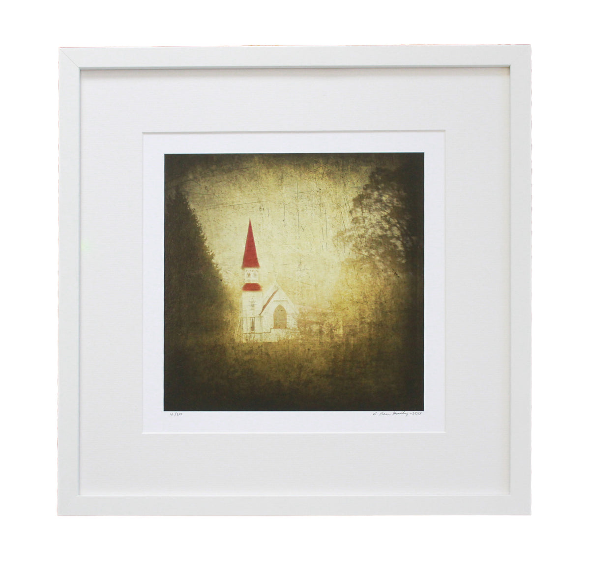 The Little Church That Sits Upon A Little Hill by Constance Fein Harding-1