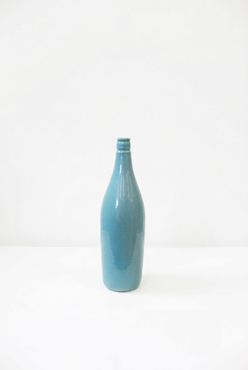 Blue Bottle Vase by Annette Bull-1