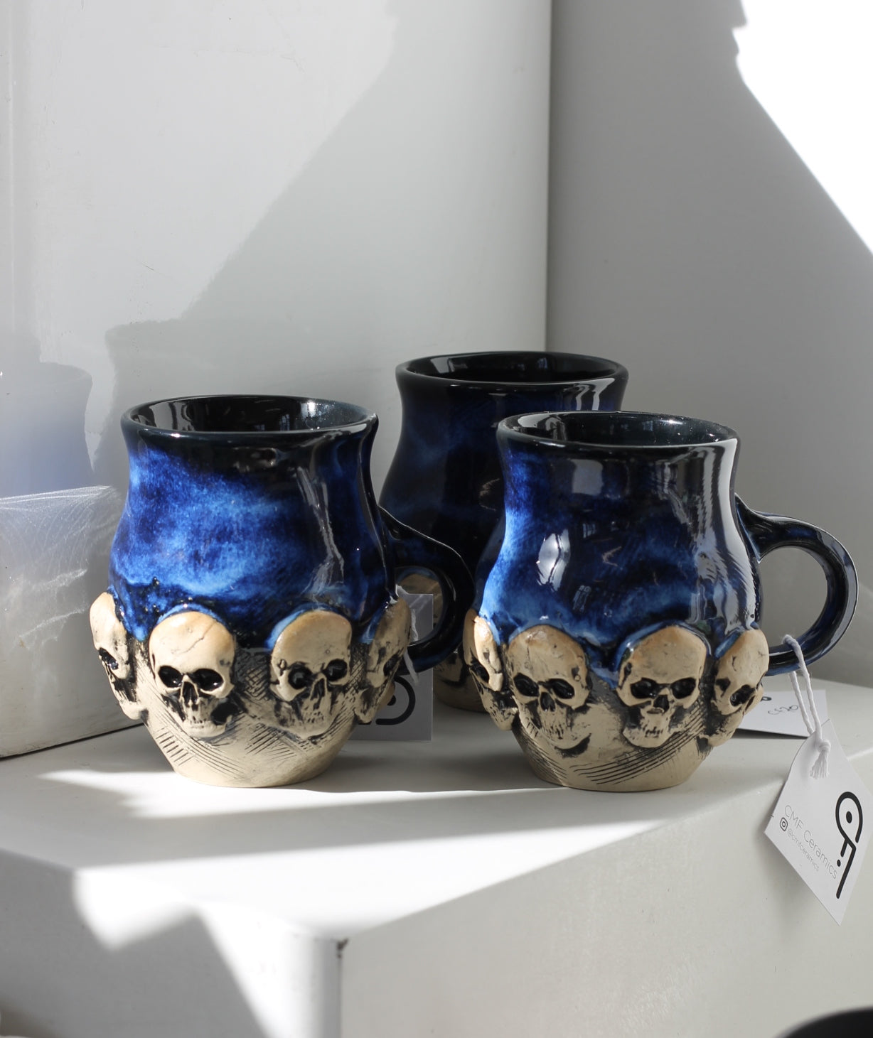 Skull Mugs by Chloe Foster-6