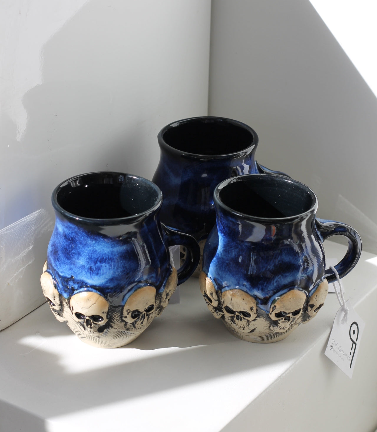 Skull Mugs by Chloe Foster-3
