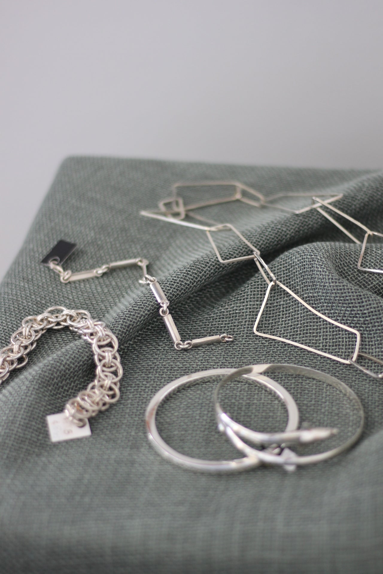 Silver Link bracelet by Angus Thomson-3