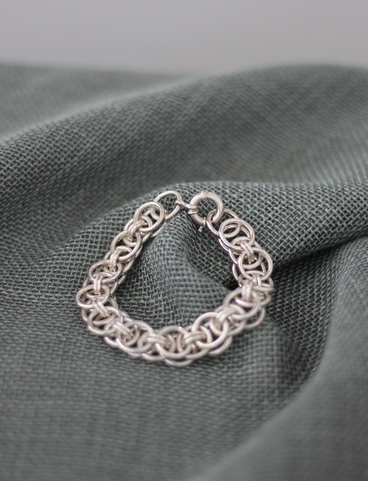 Silver Chainlink bracelet by Angus Thomson