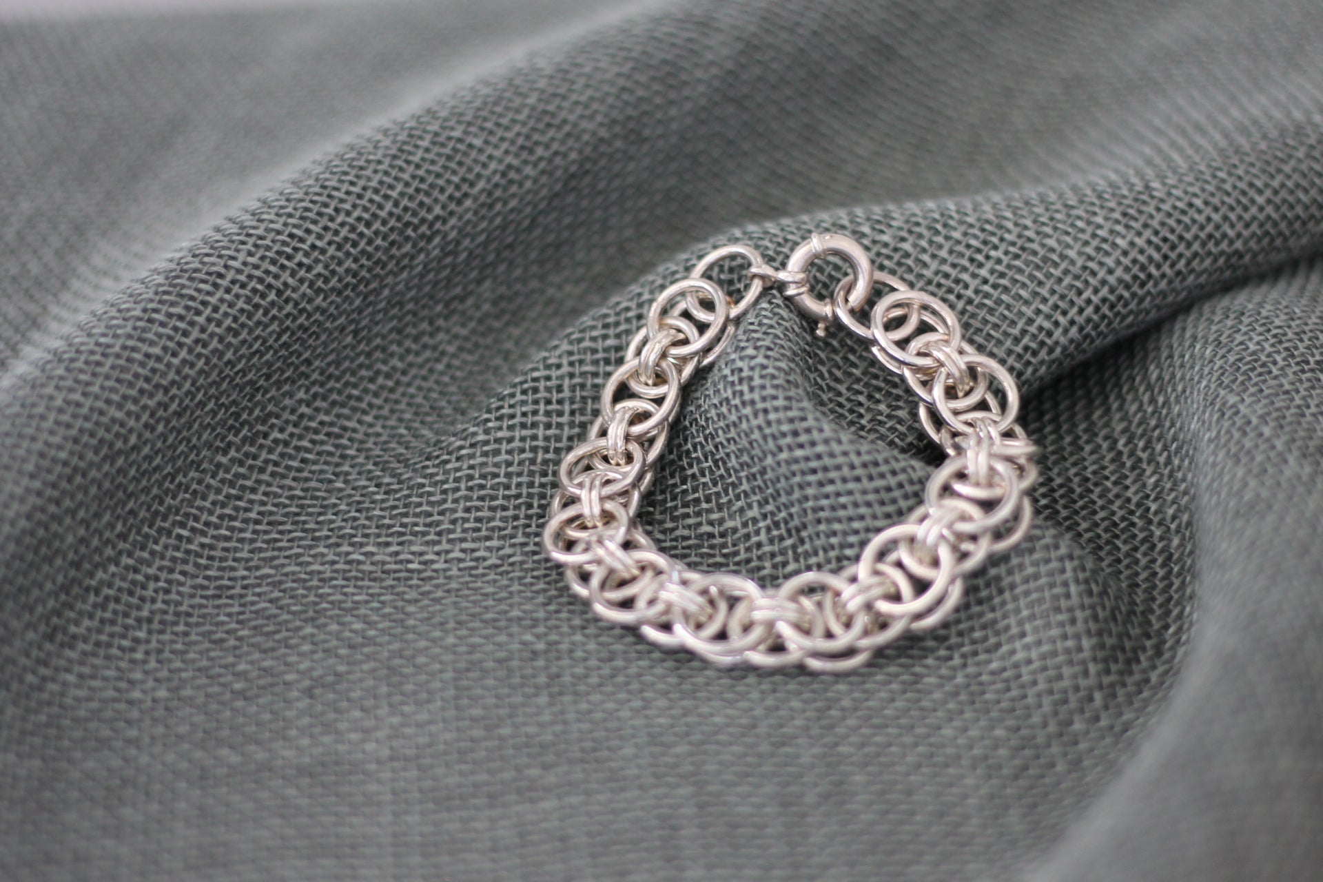 Silver Chainlink bracelet by Angus Thomson-2