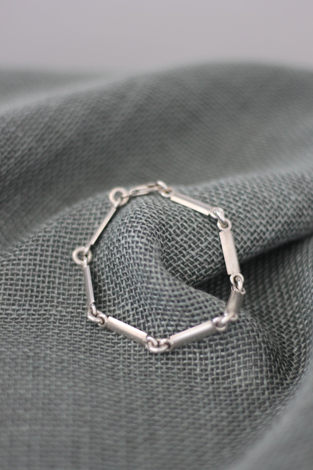 Silver Link bracelet by Angus Thomson
