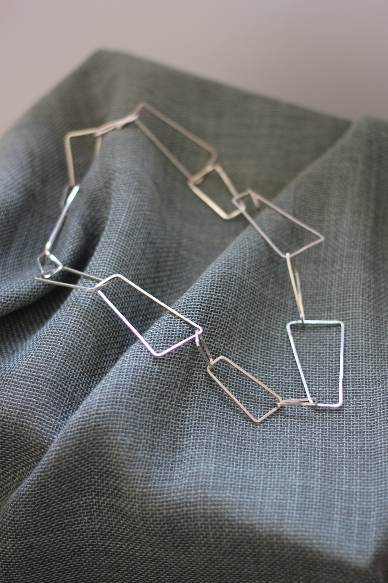 Rectangle Necklace by Angus Thomson