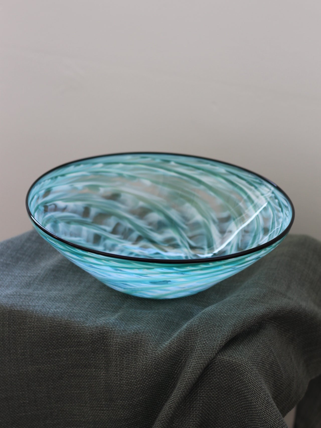 Teal shell bowl by Justin Culina-4
