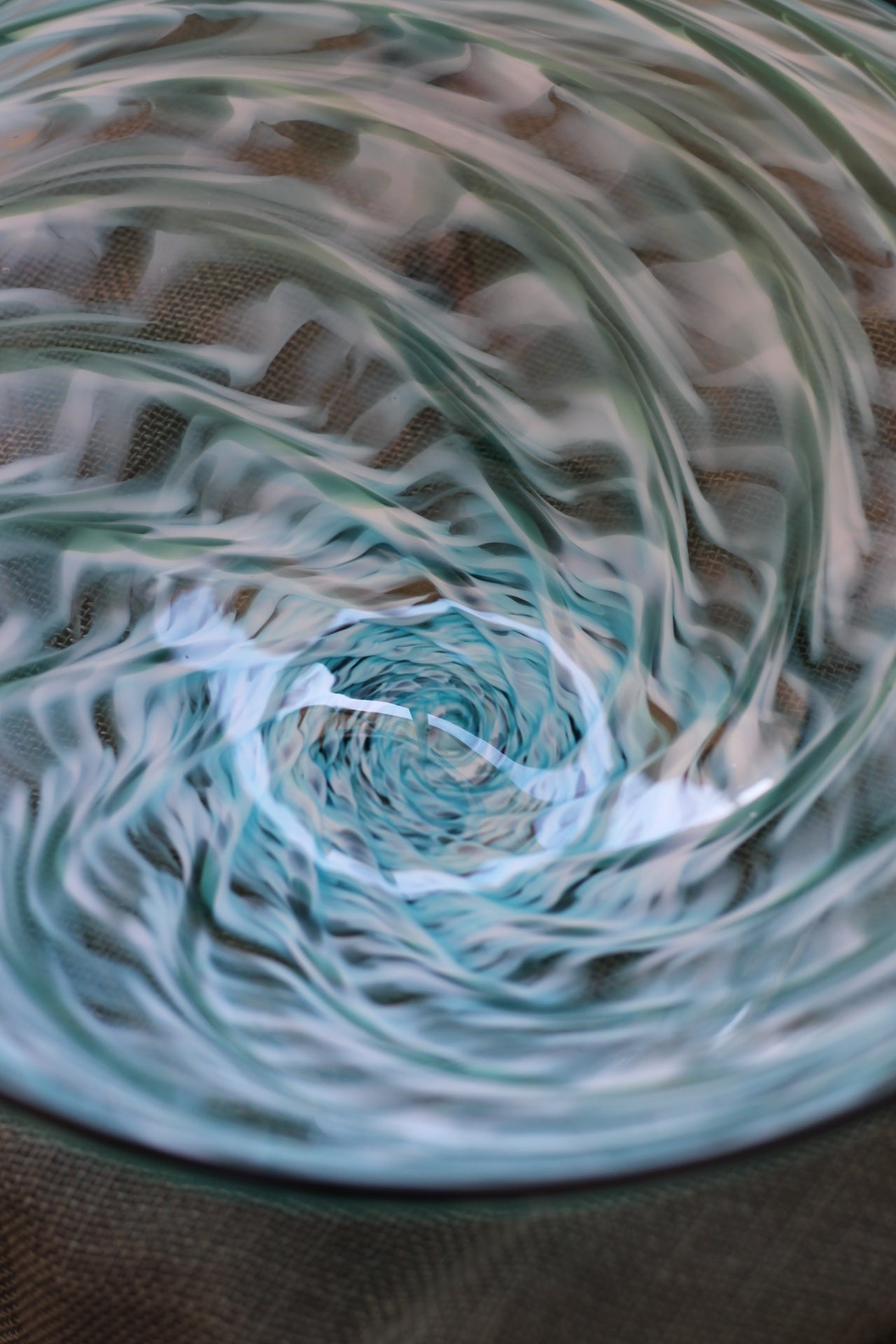 Teal shell bowl by Justin Culina-5