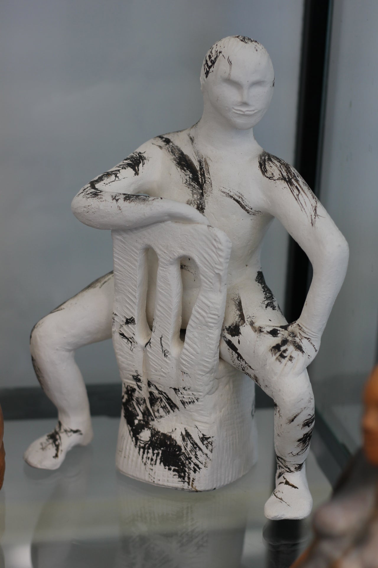 Woman on Chair by Sophie Lankovsky