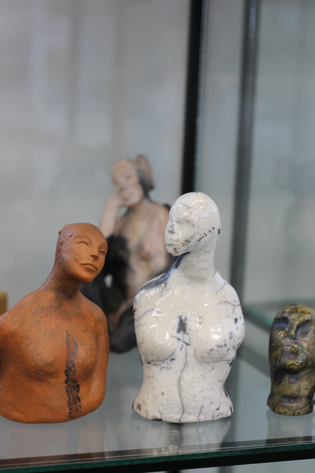 Crackle glaze figure by Sophie Lankovsky-2