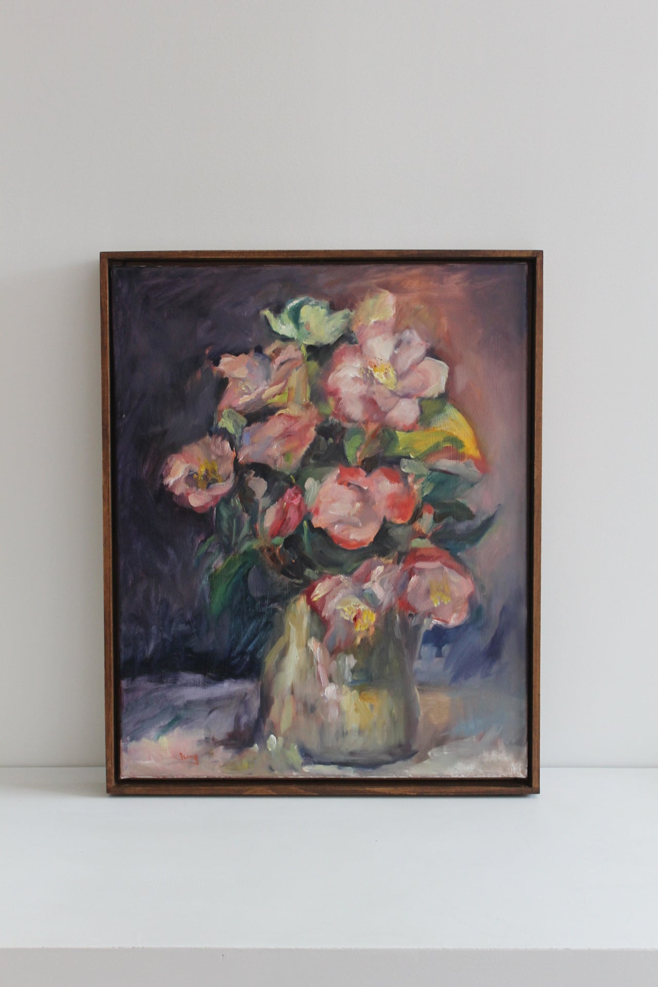 Quiet Floral (Camellias) by Michele Jung