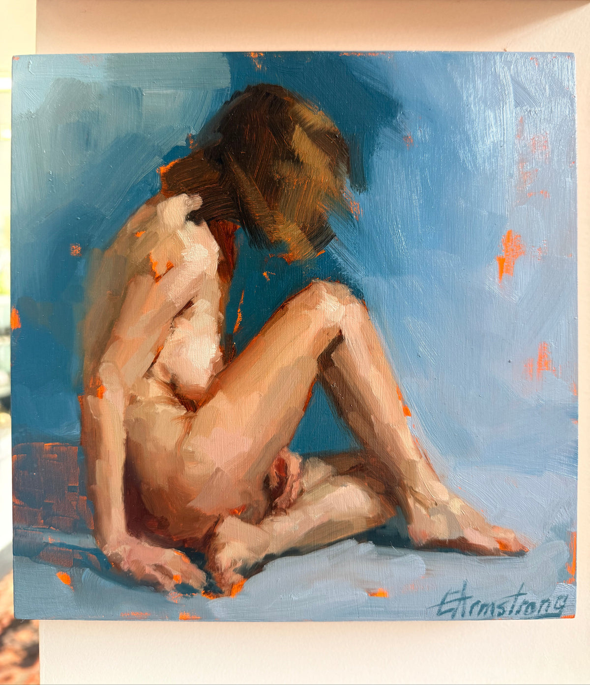 Figure Study with Orange by Emily Armstrong-1