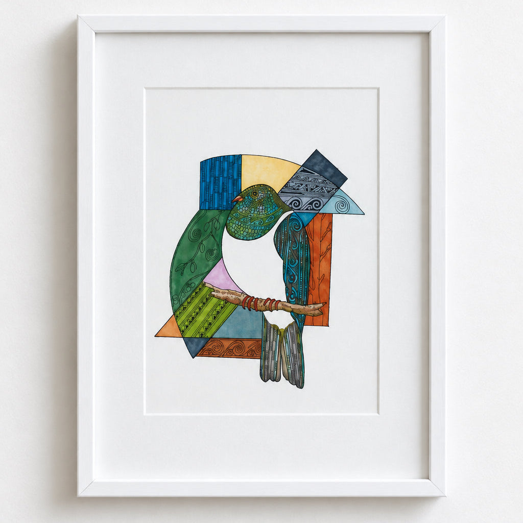 Watercolour and Pigment Ink