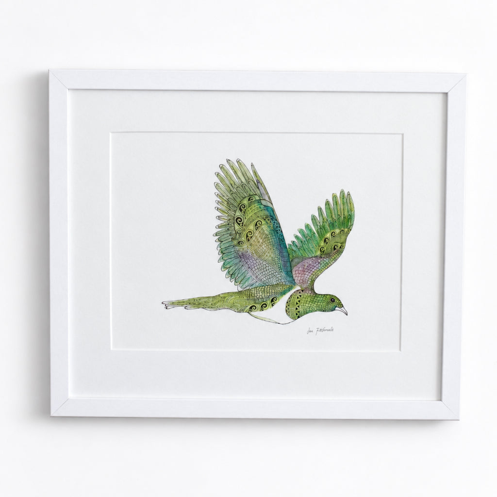 Watercolour and Pigment Ink