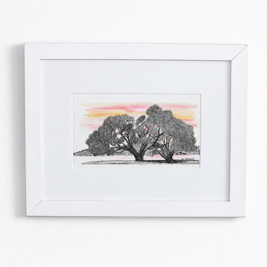 Watercolours and Pigment Inks