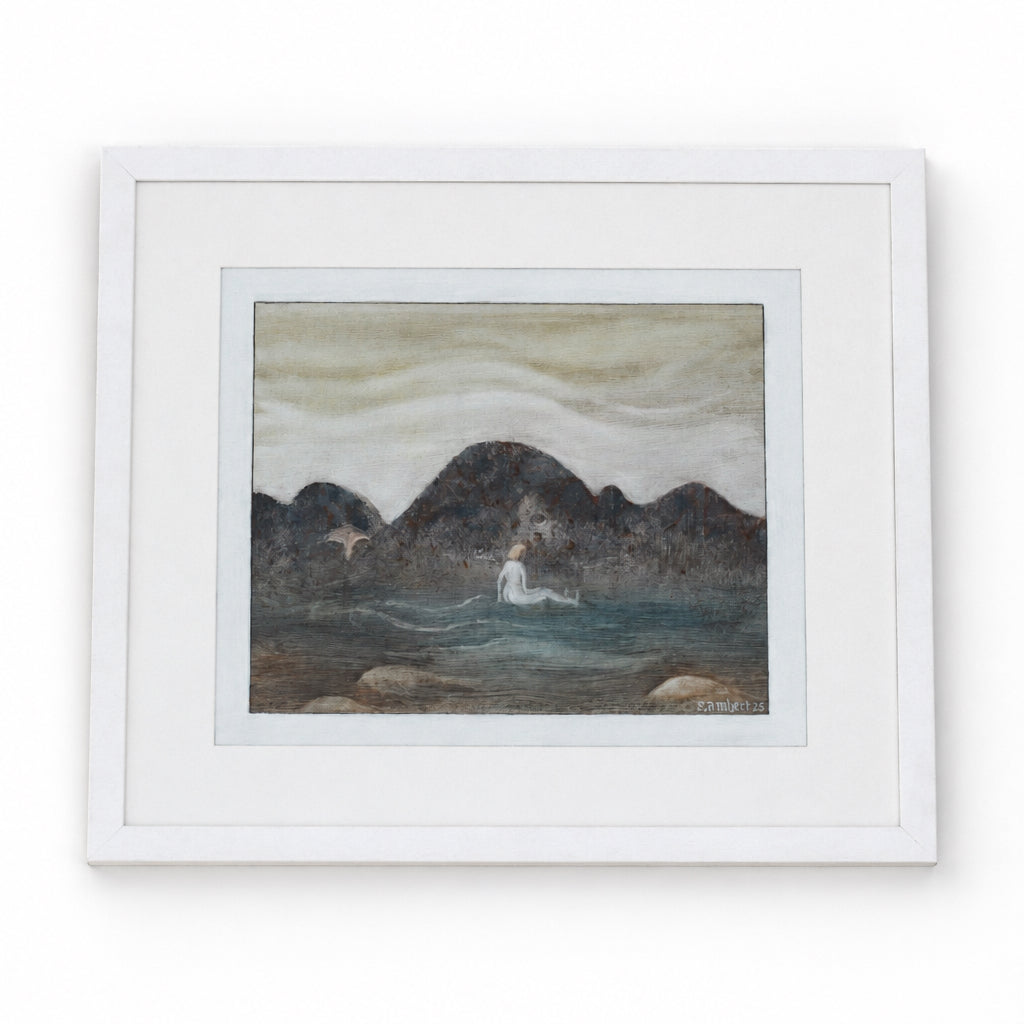 Oil on paper 